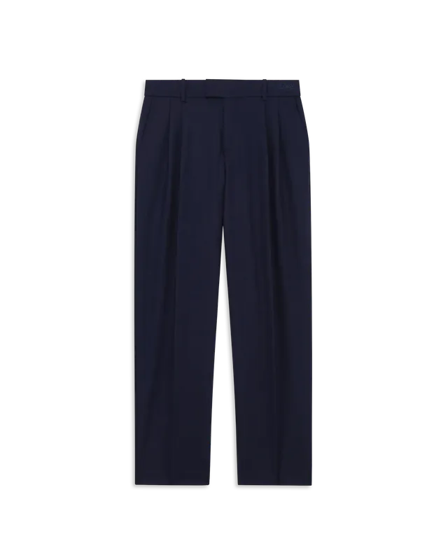Drôle De Monsieur Golfer Flannel Pants Stoffhose Navy