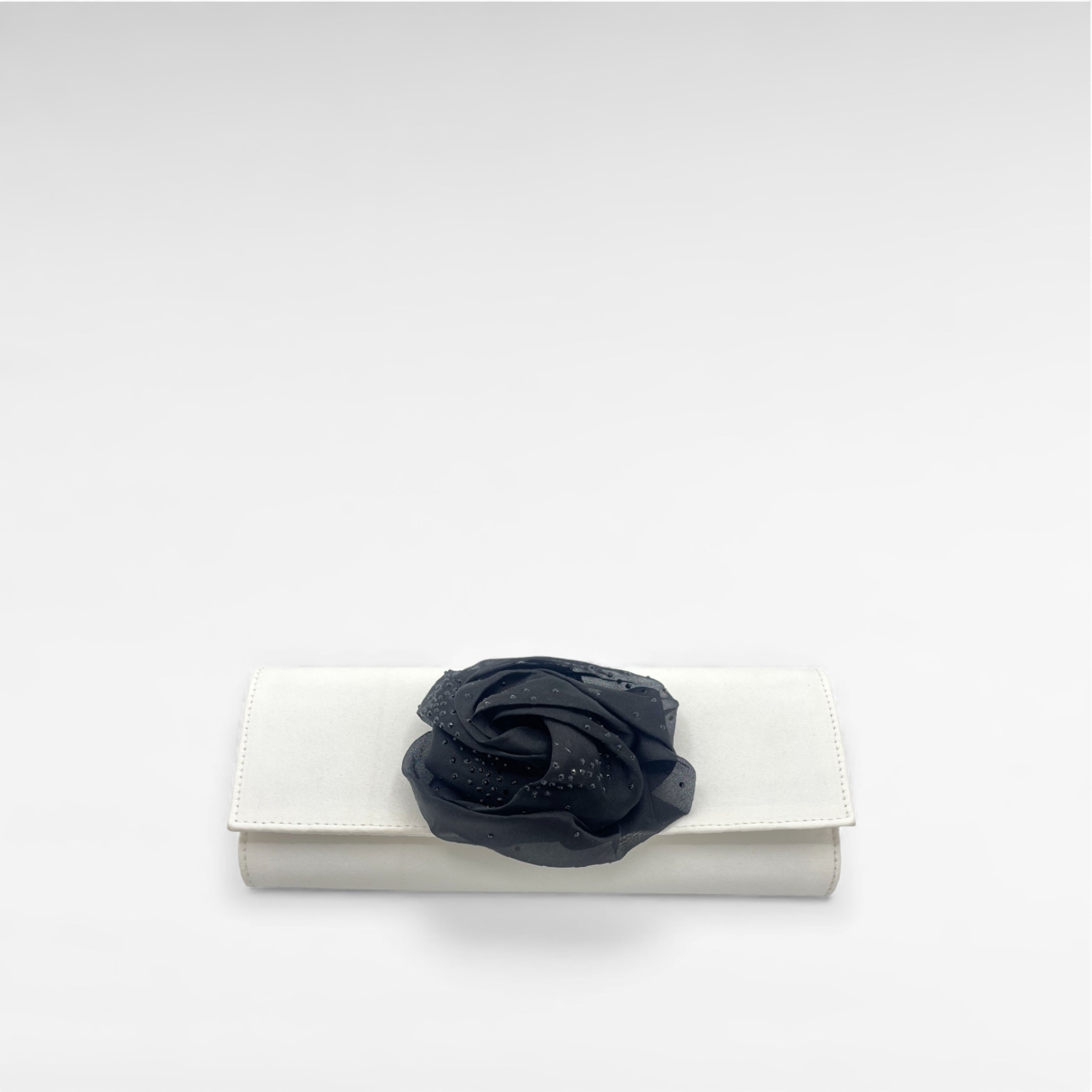 Gedebe Peonia Envelope Satin Kristallblume Clutch