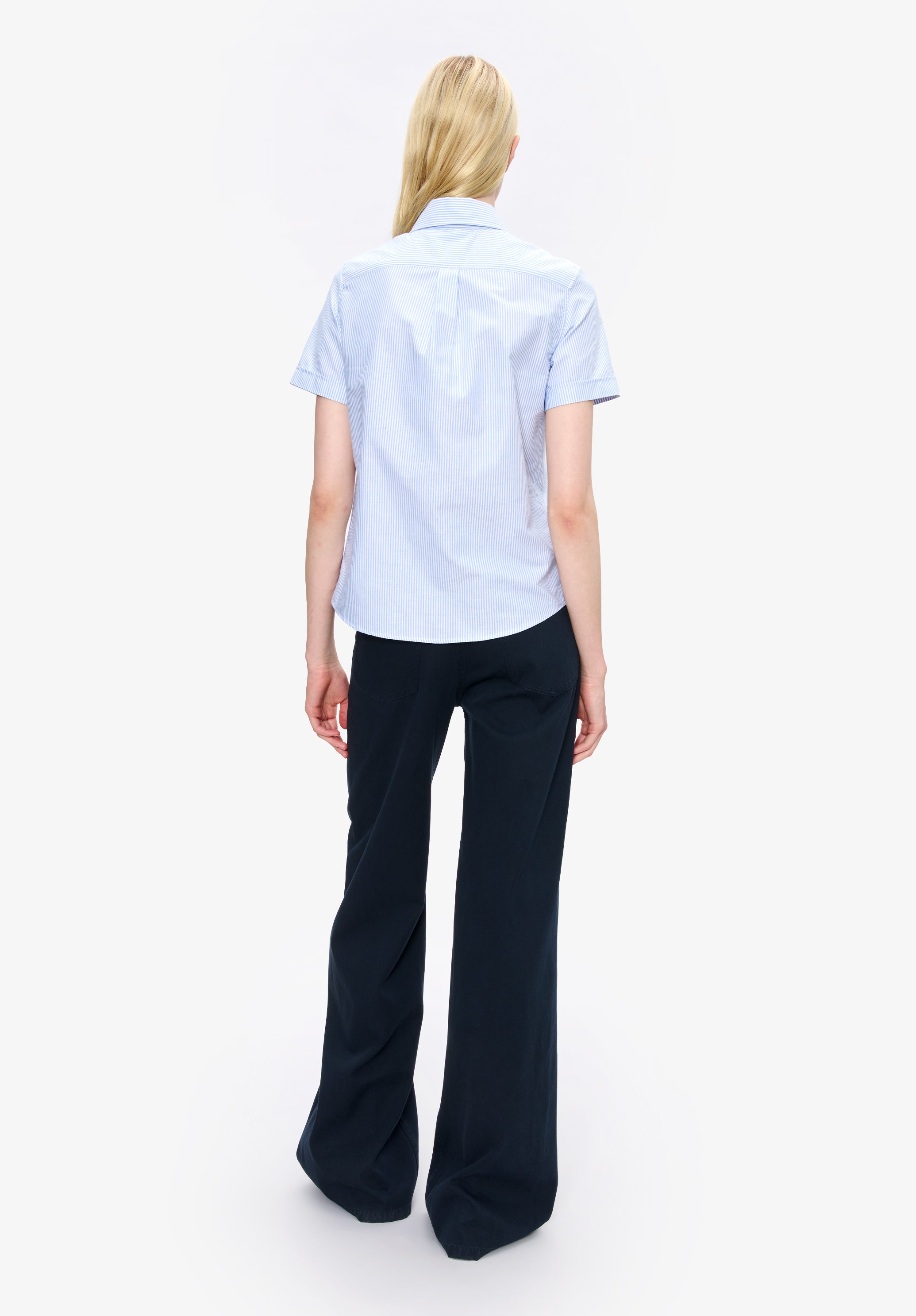 A.P.C. Hemd Uniforme Hemd blau Bio-Baumwolle