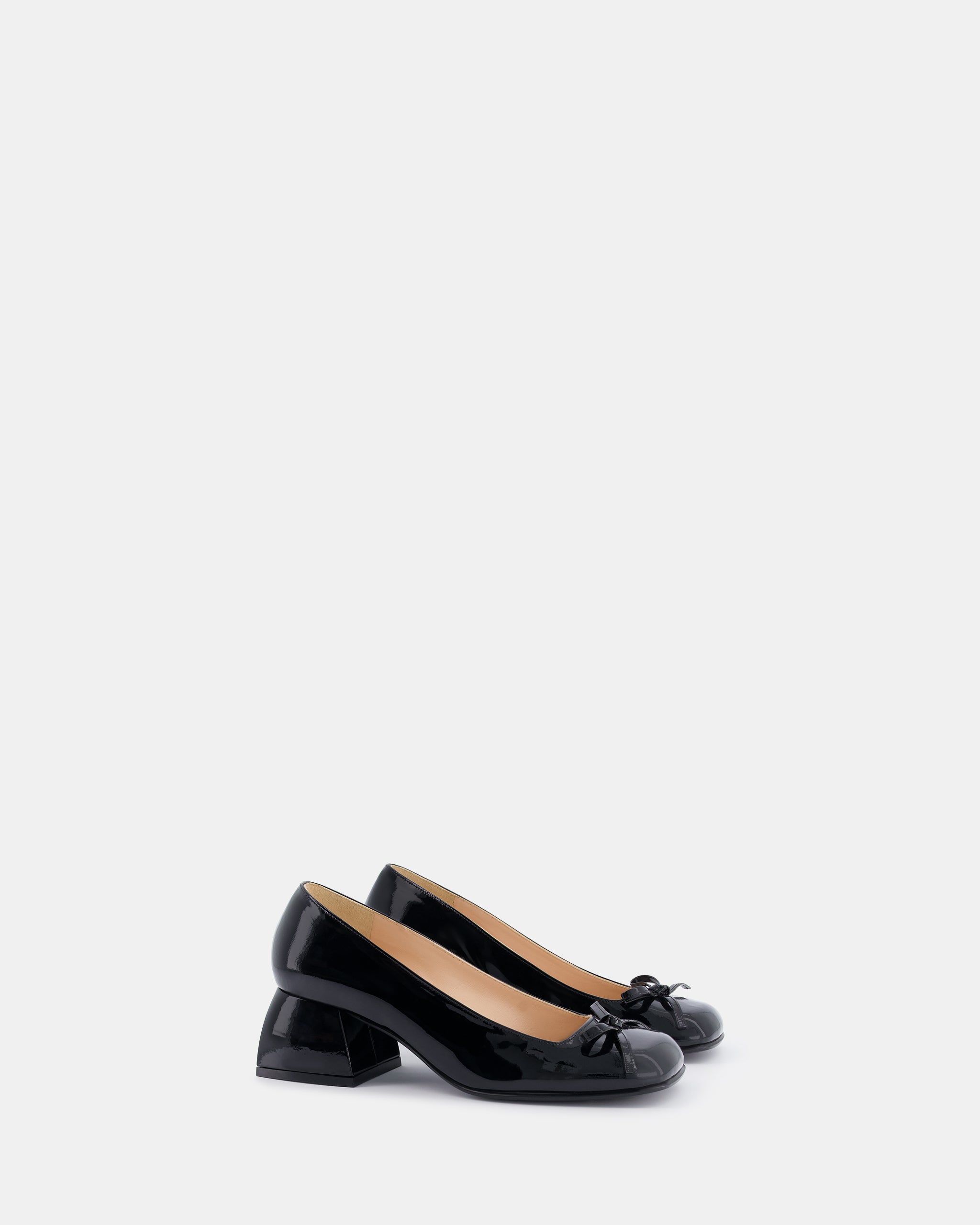 Nodaleto Bulla Node 50 Pumps Black Patent 5 cm