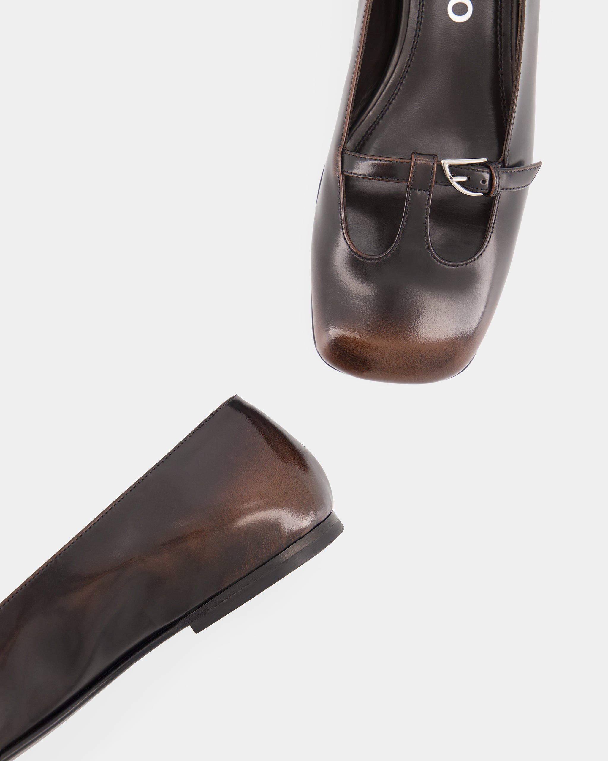 Nodaleto Bulla Bobby 5 Ballerina Dark Chocolate